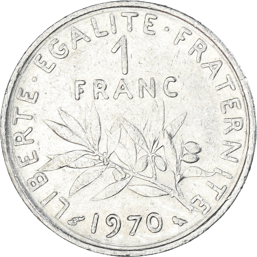 Münze, Frankreich, Franc, 1970