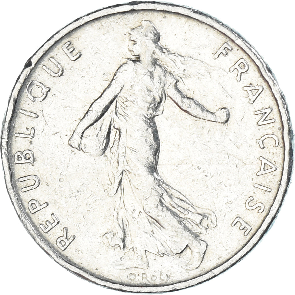 Monnaie, France, 1/2 Franc, 1970