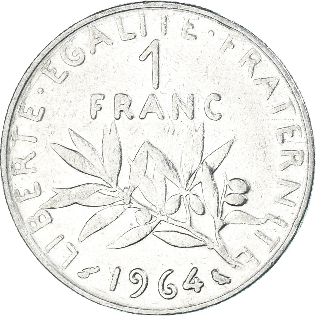 Munten, Frankrijk, Franc, 1964