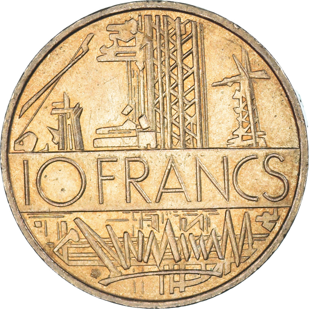 Munten, Frankrijk, 10 Francs, 1987