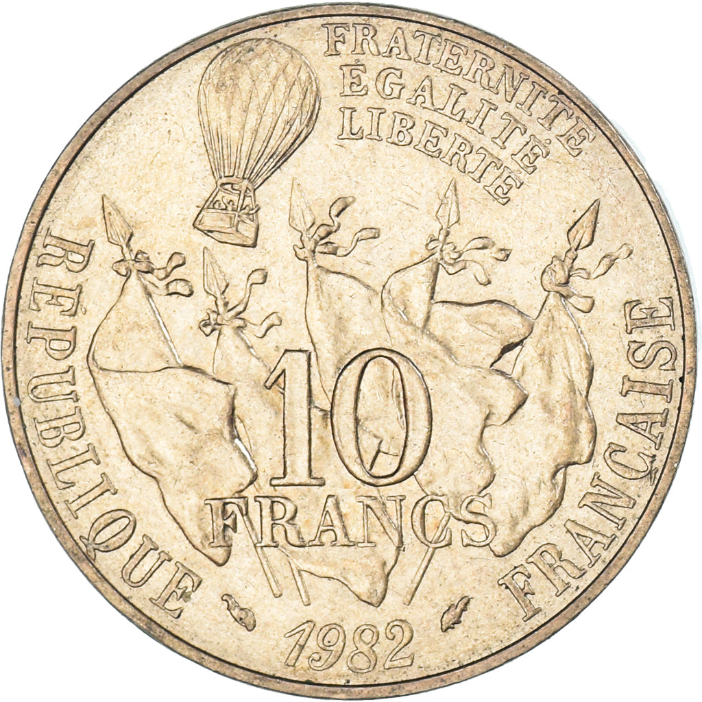 Munten, Frankrijk, 10 Francs, 1982