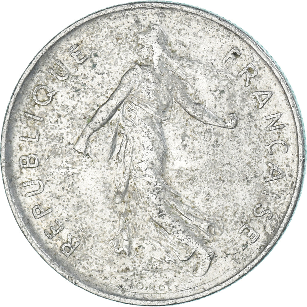 Moneda, Francia, 5 Francs, 1973