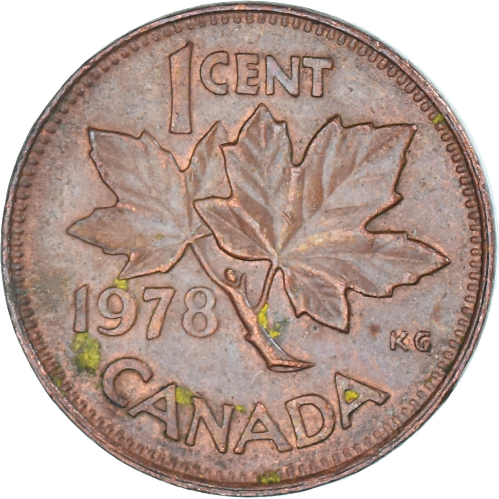 Moneta, Canada, Cent, 1978