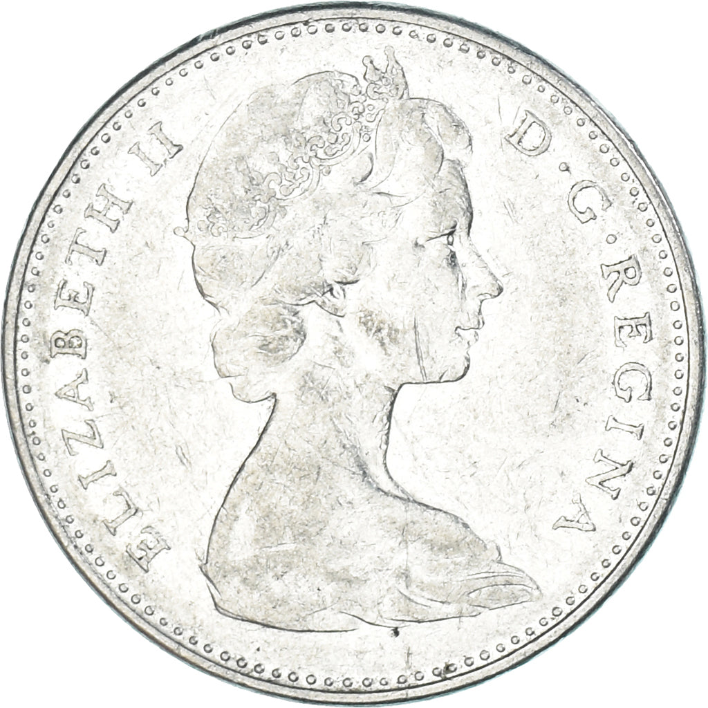 Moneta, Canada, 5 Cents, 1965