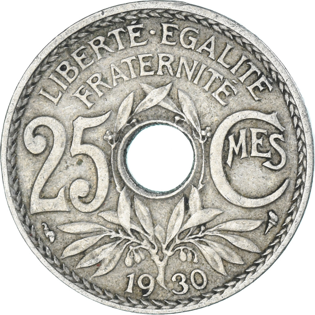 Moneta, Francia, 25 Centimes, 1930