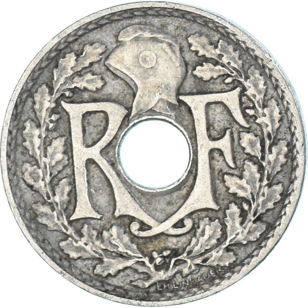 Moneta, Francia, 5 Centimes, 1924