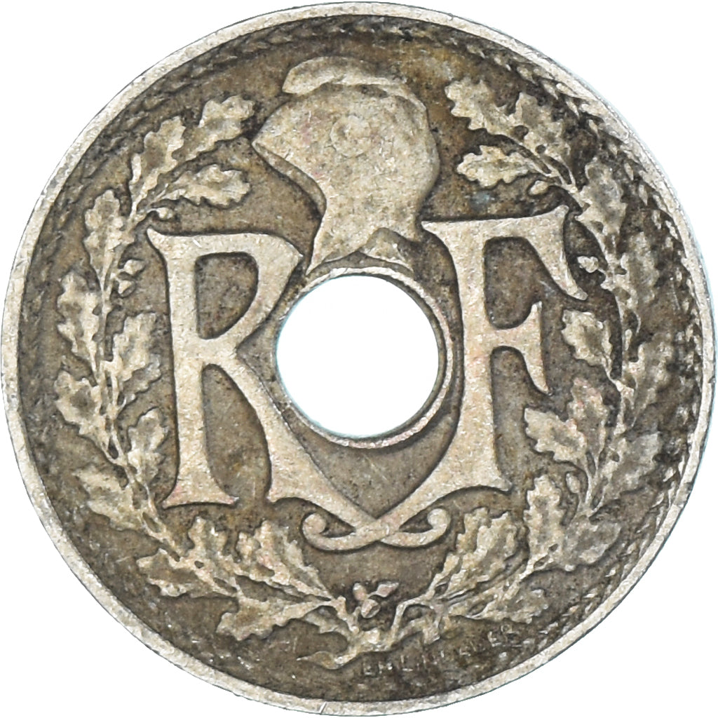 Coin, France, 5 Centimes, 1922