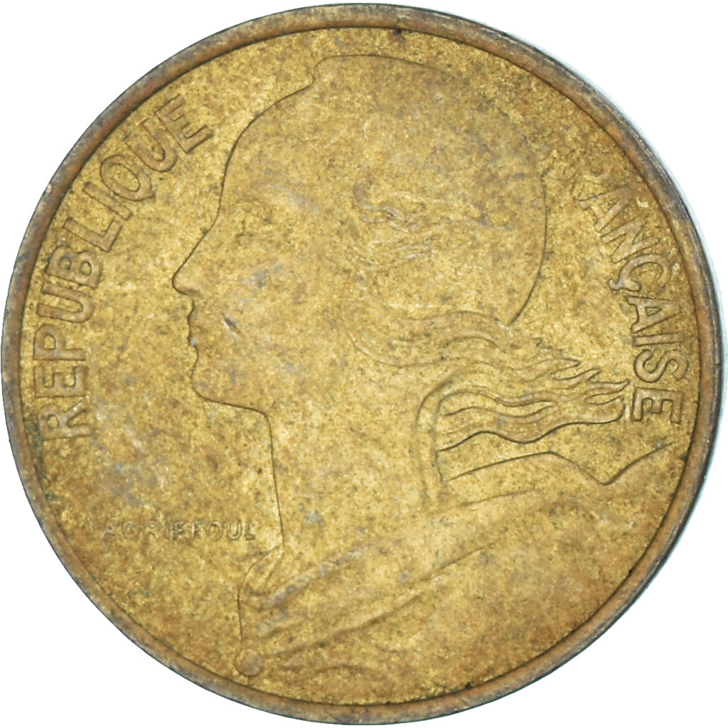 Coin, France, 10 Centimes, 1997