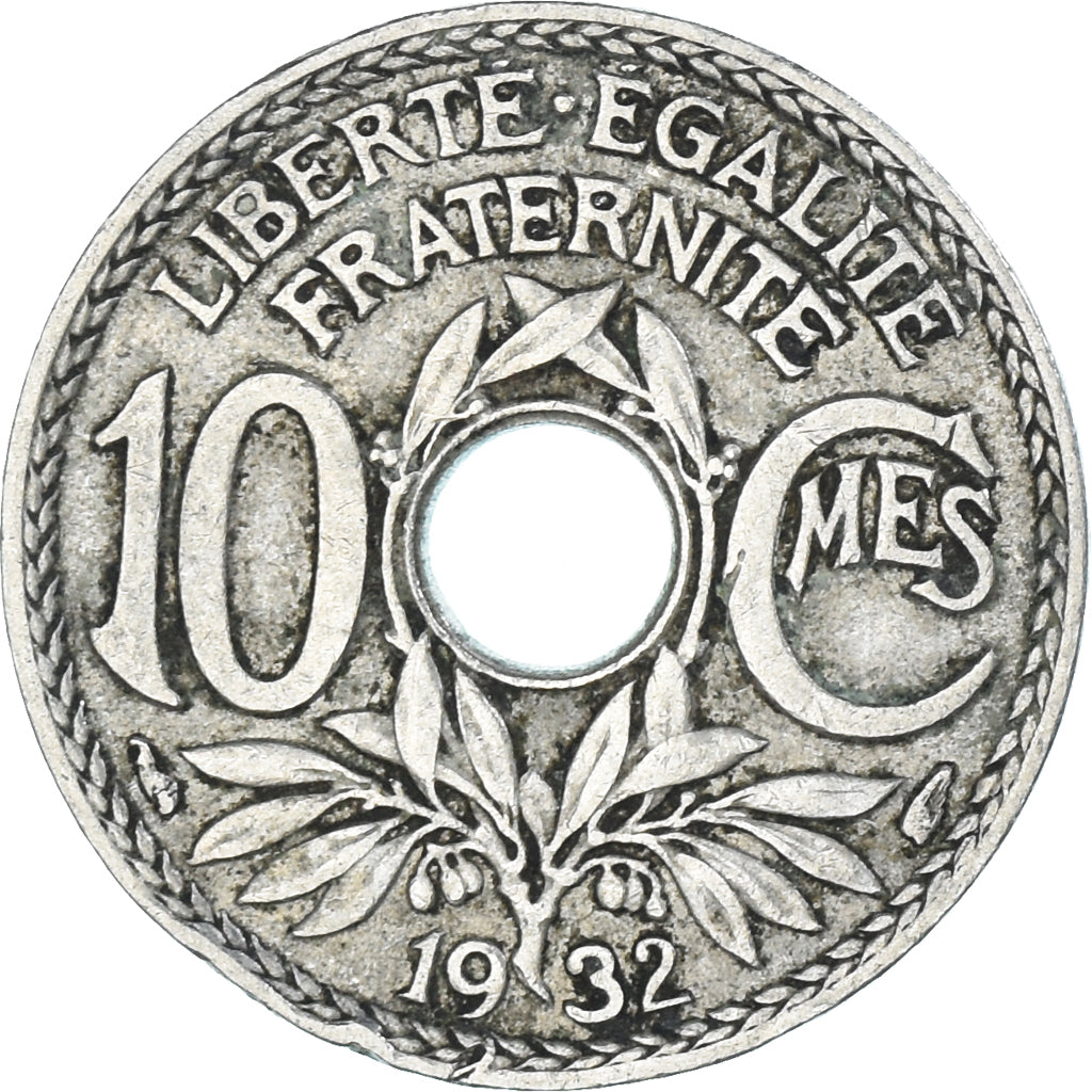 Coin, France, 10 Centimes, 1932