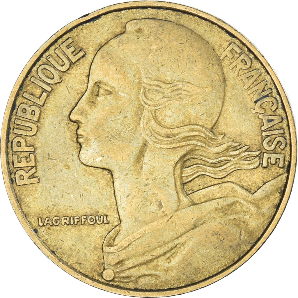 Moneta, Francja, 20 Centimes, 1983