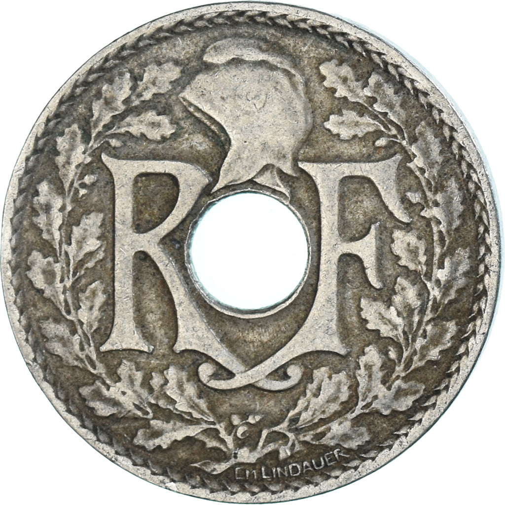 Moeda, França, 25 Centimes, 1922