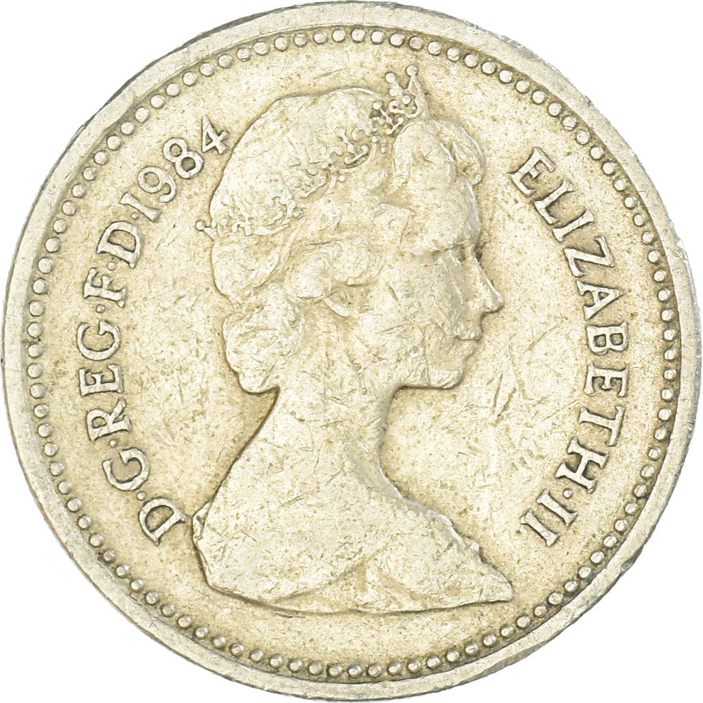 Monnaie, Grande-Bretagne, Pound, 1984