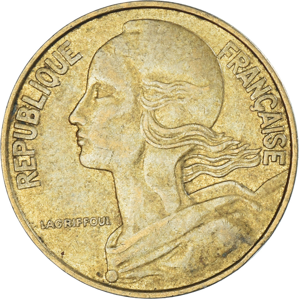 Moneta, Francja, 20 Centimes, 1979
