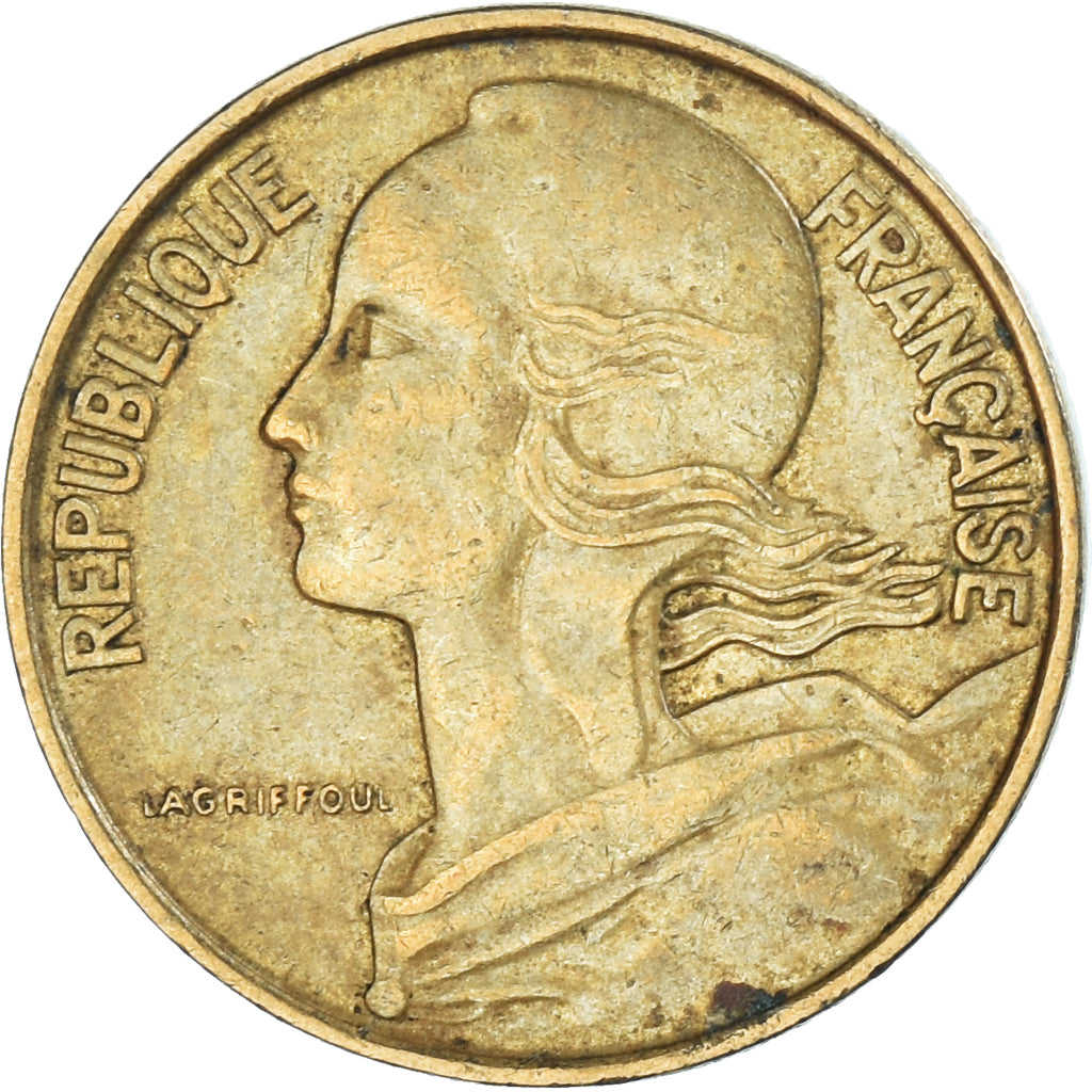 Coin, France, 10 Centimes, 1967