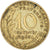 Coin, France, 10 Centimes, 1967