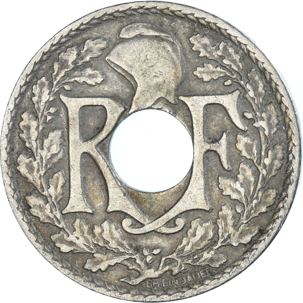 Moneta, Francja, 25 Centimes, 1921