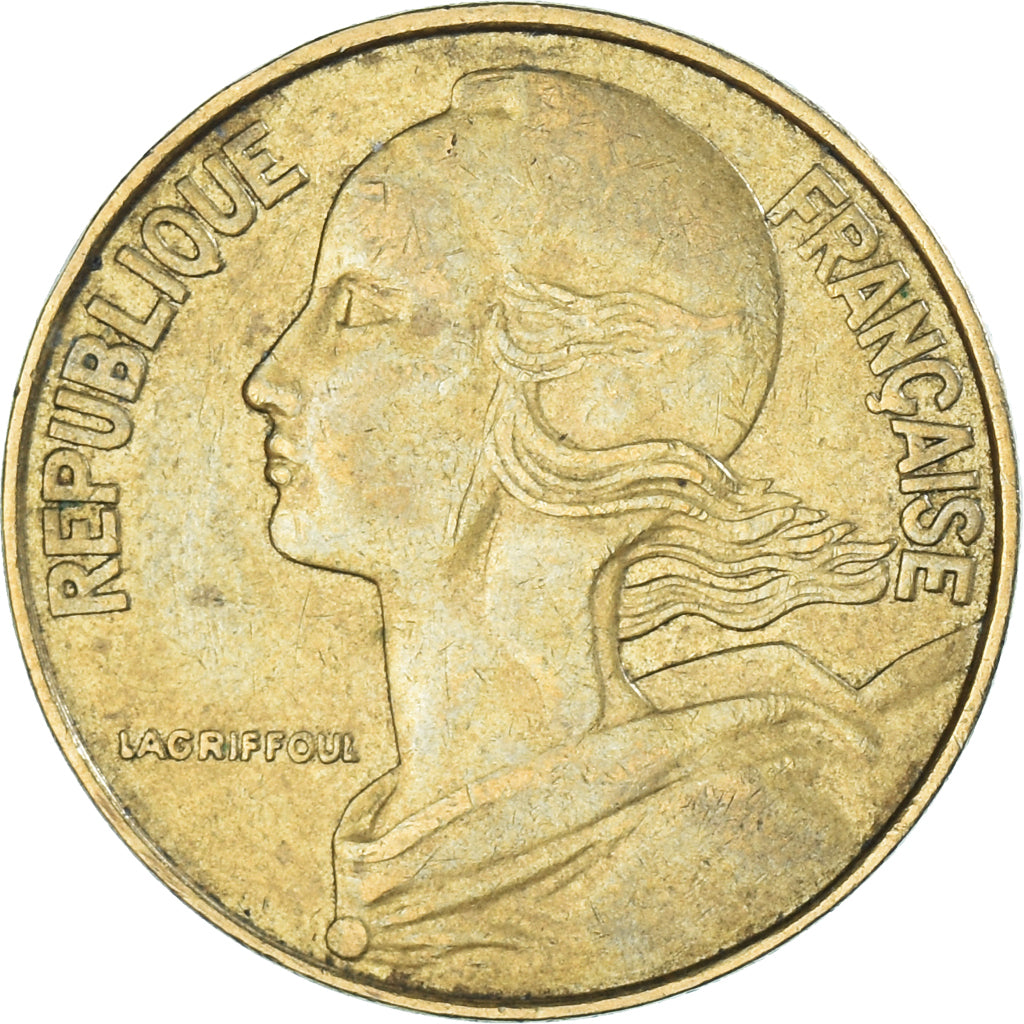 Moneta, Francia, 20 Centimes, 1975