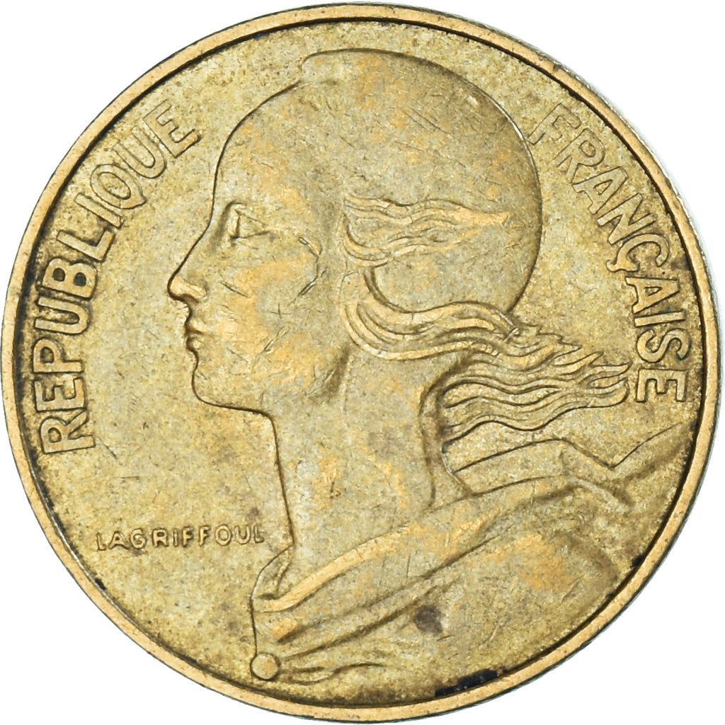 Coin, France, 10 Centimes, 1985