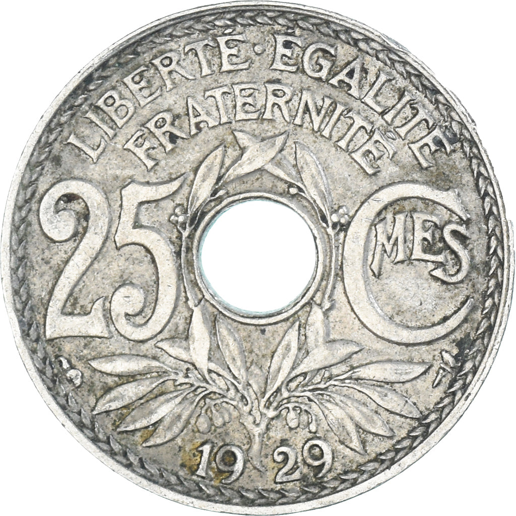Coin, France, 25 Centimes, 1929