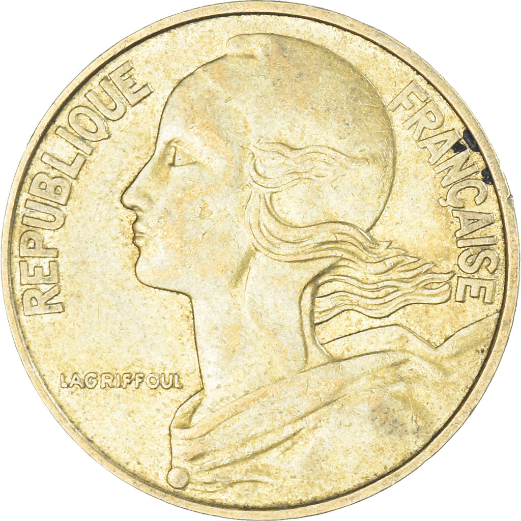 Moneta, Francja, 20 Centimes, 1984