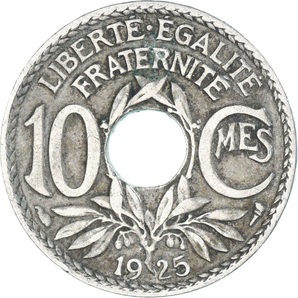 Monnaie, France, 10 Centimes, 1925