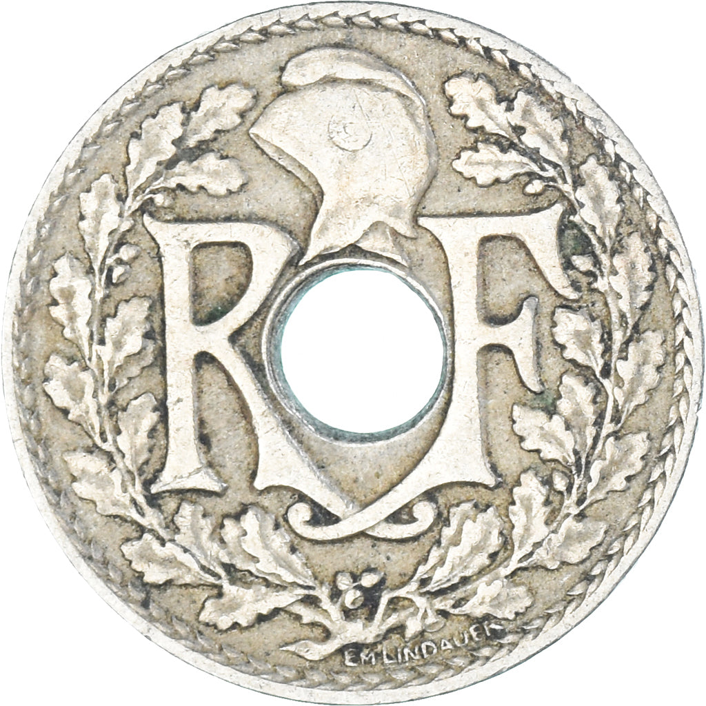 Moneta, Francja, 10 Centimes, 1927