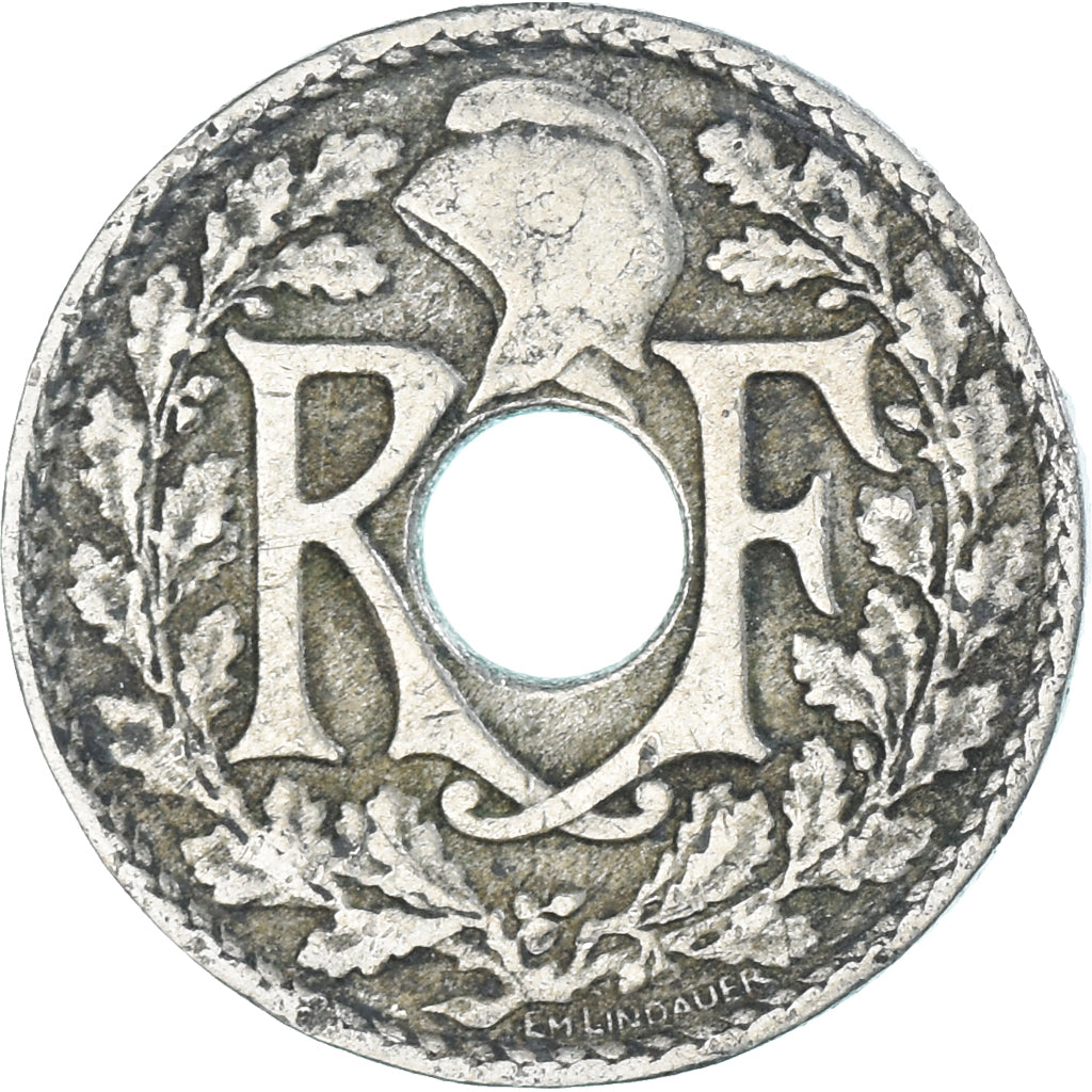 Moneta, Francja, 10 Centimes, 1920