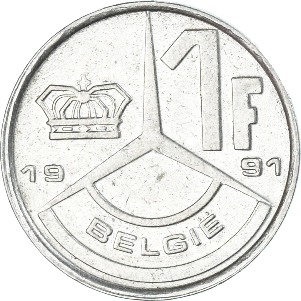 Munten, België, Franc, 1991