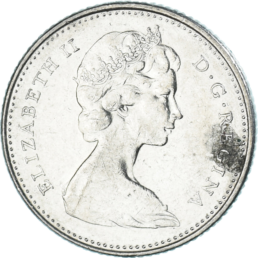 Moneta, Canada, 10 Cents, 1975