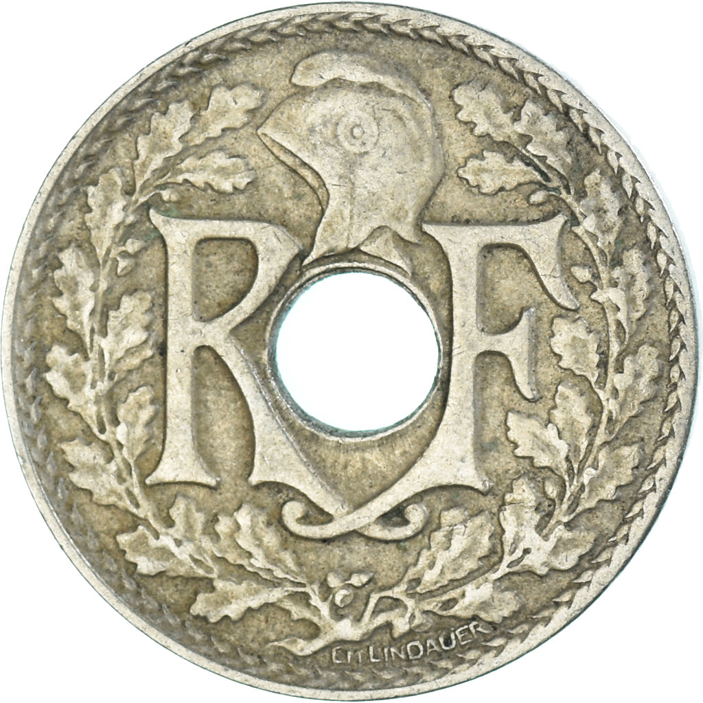Moneta, Francja, 25 Centimes, 1921