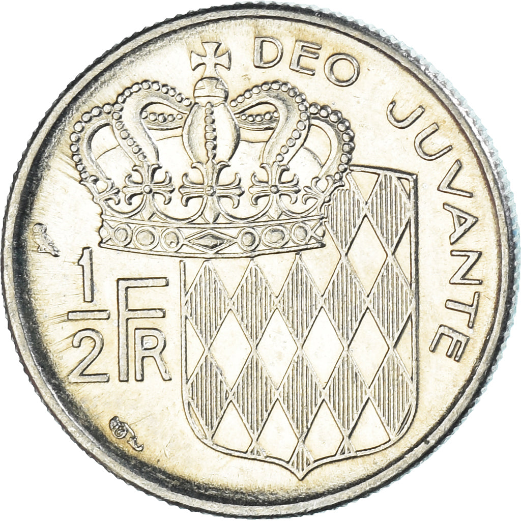 Moneta, Monaco, 1/2 Franc, 1965