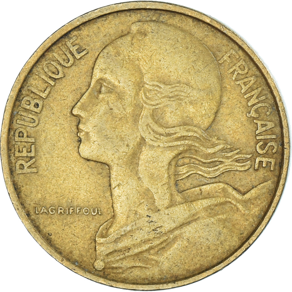 Moneta, Francia, 10 Centimes, 1969