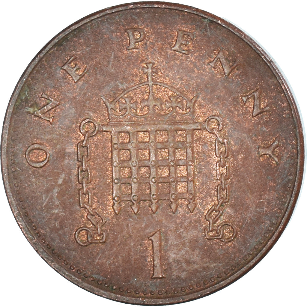 Moeda, Grã-Bretanha, Penny, 1992