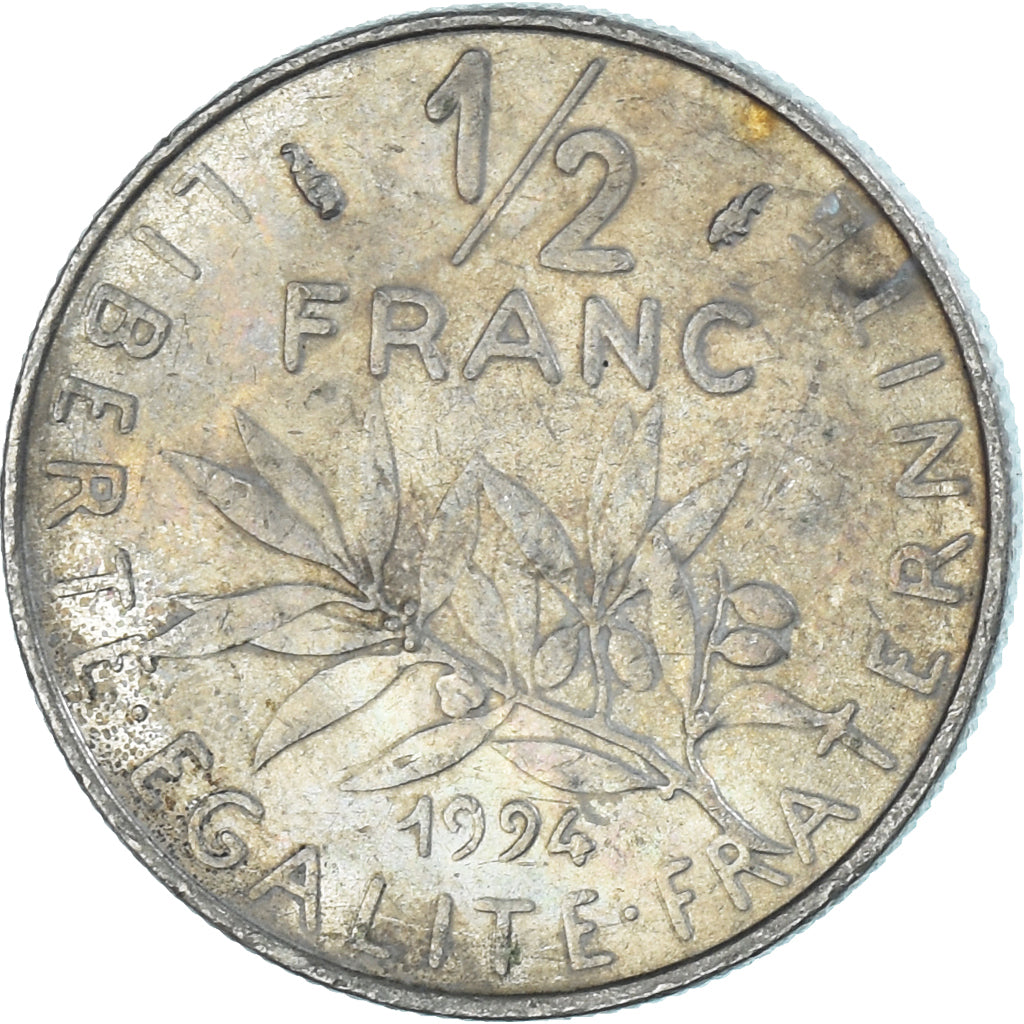 Monnaie, France, 1/2 Franc, 1994