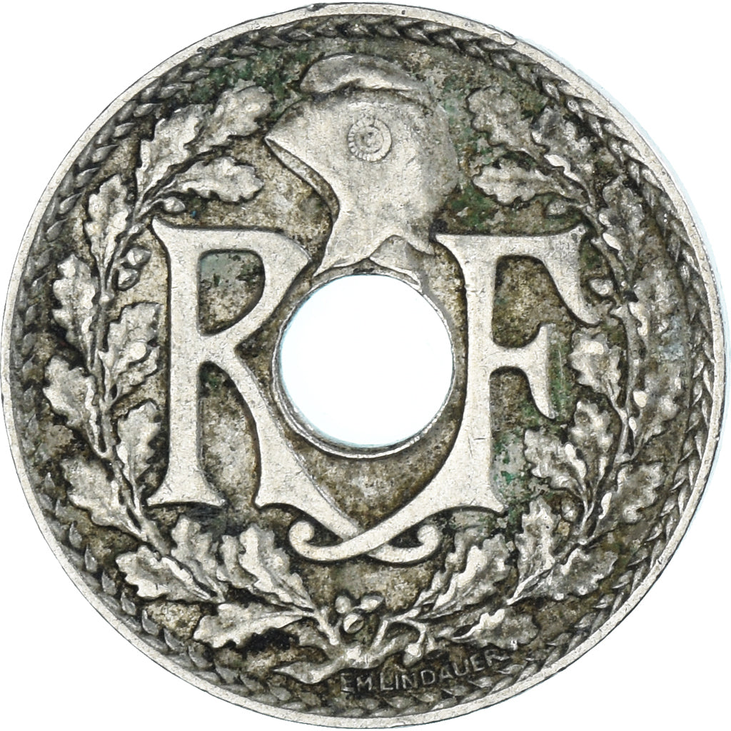 Moneta, Francja, 10 Centimes, 1934