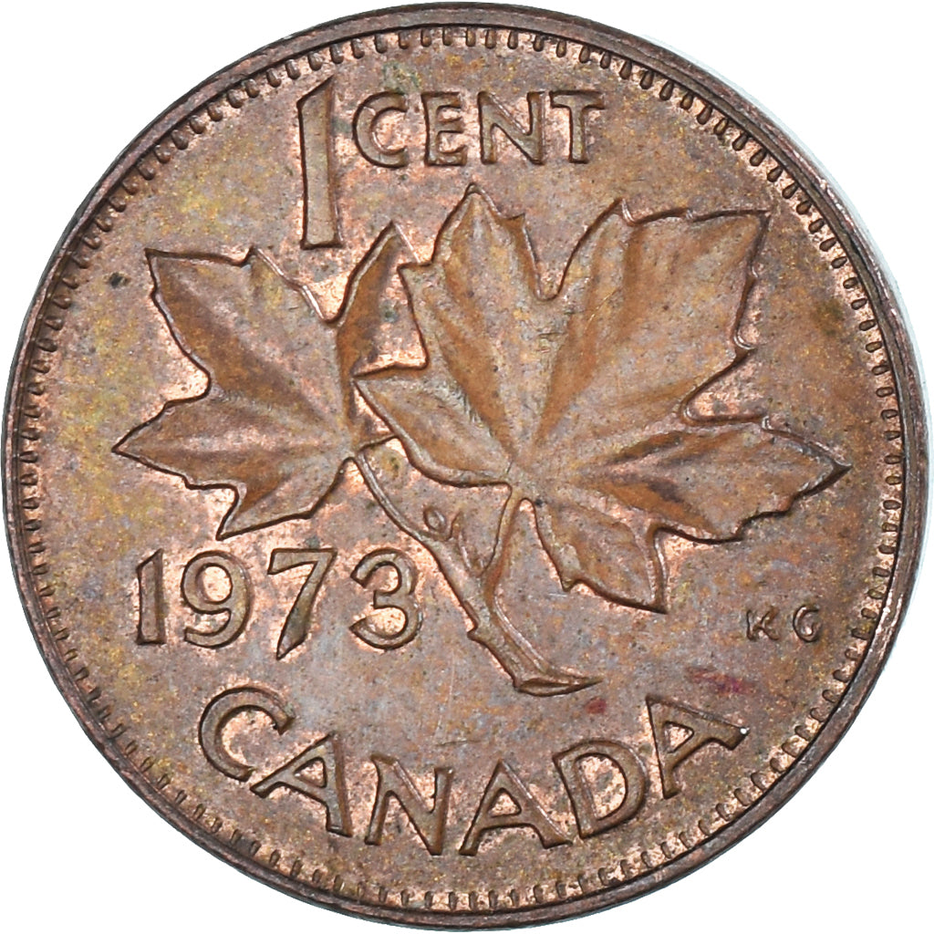 Moneta, Canada, Cent, 1973