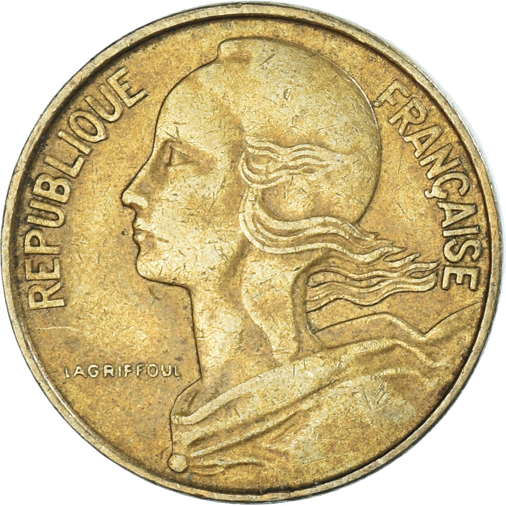 Coin, France, 10 Centimes, 1972