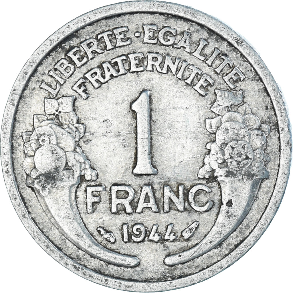 Moneda, Francia, Franc, 1944