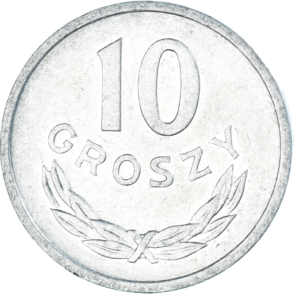 Moneta, Polonia, 10 Groszy, 1949