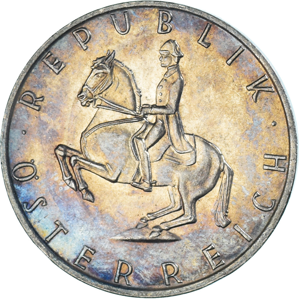 Moeda, Áustria, 5 Schilling, 1969