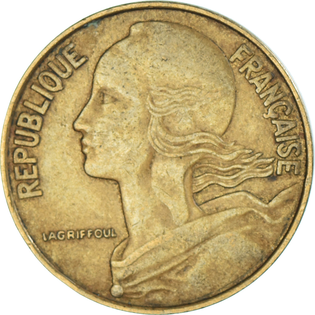 Moneda, Francia, 20 Centimes, 1972