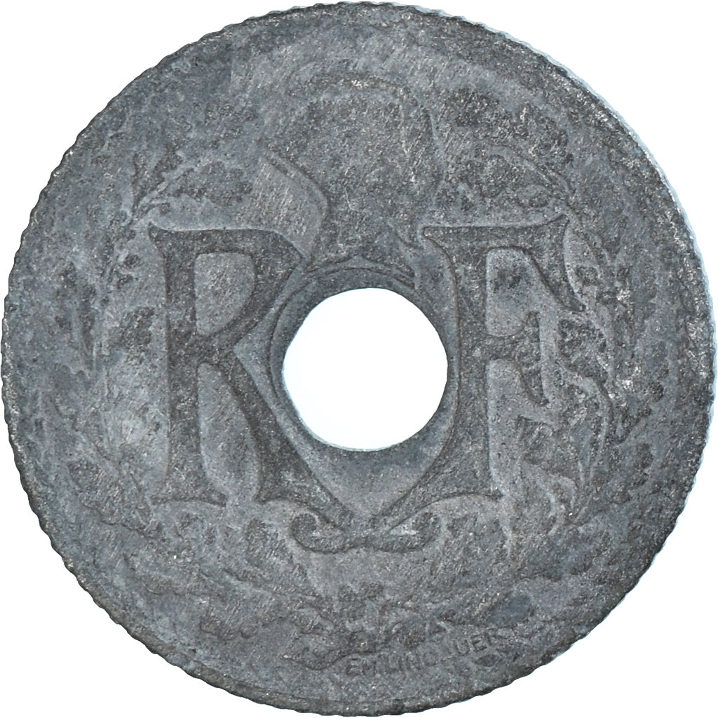 Moneta, Francja, 10 Centimes, 1941