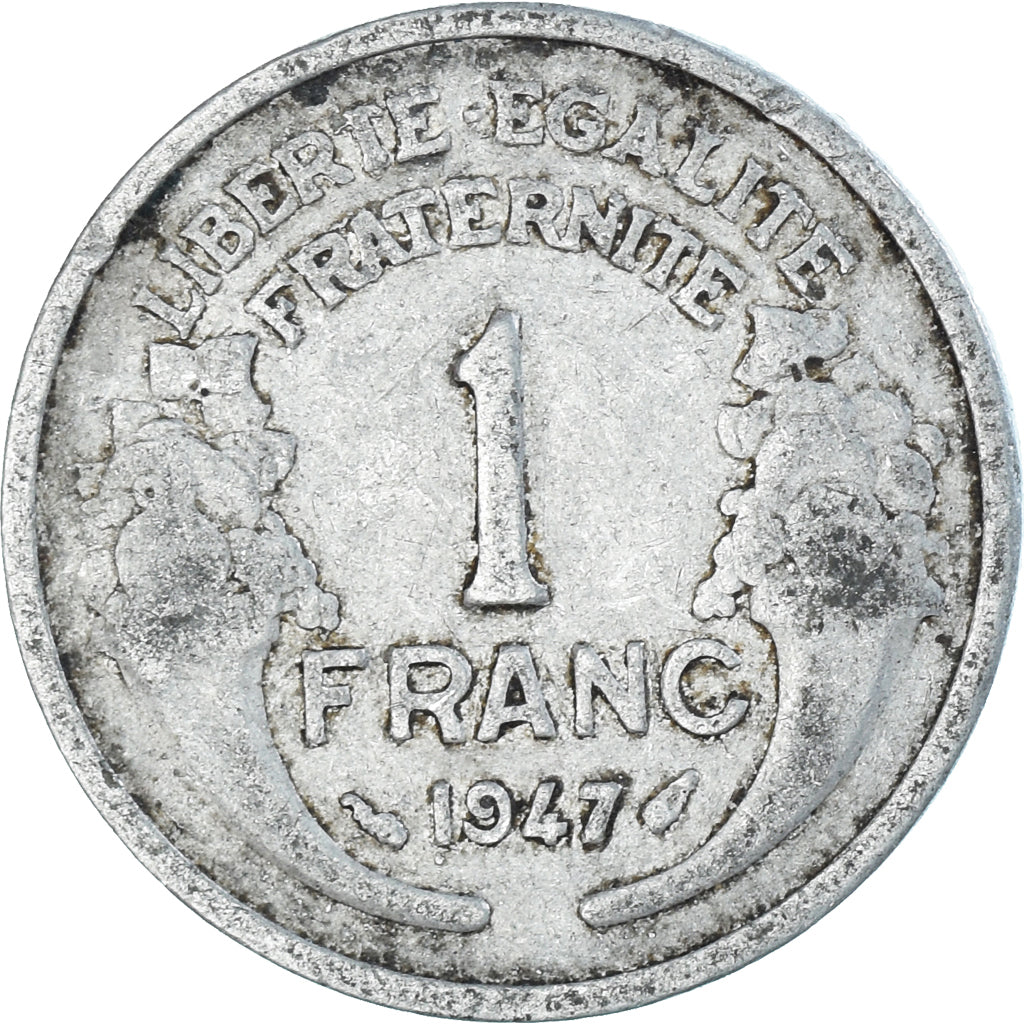 Moneda, Francia, Franc, 1947