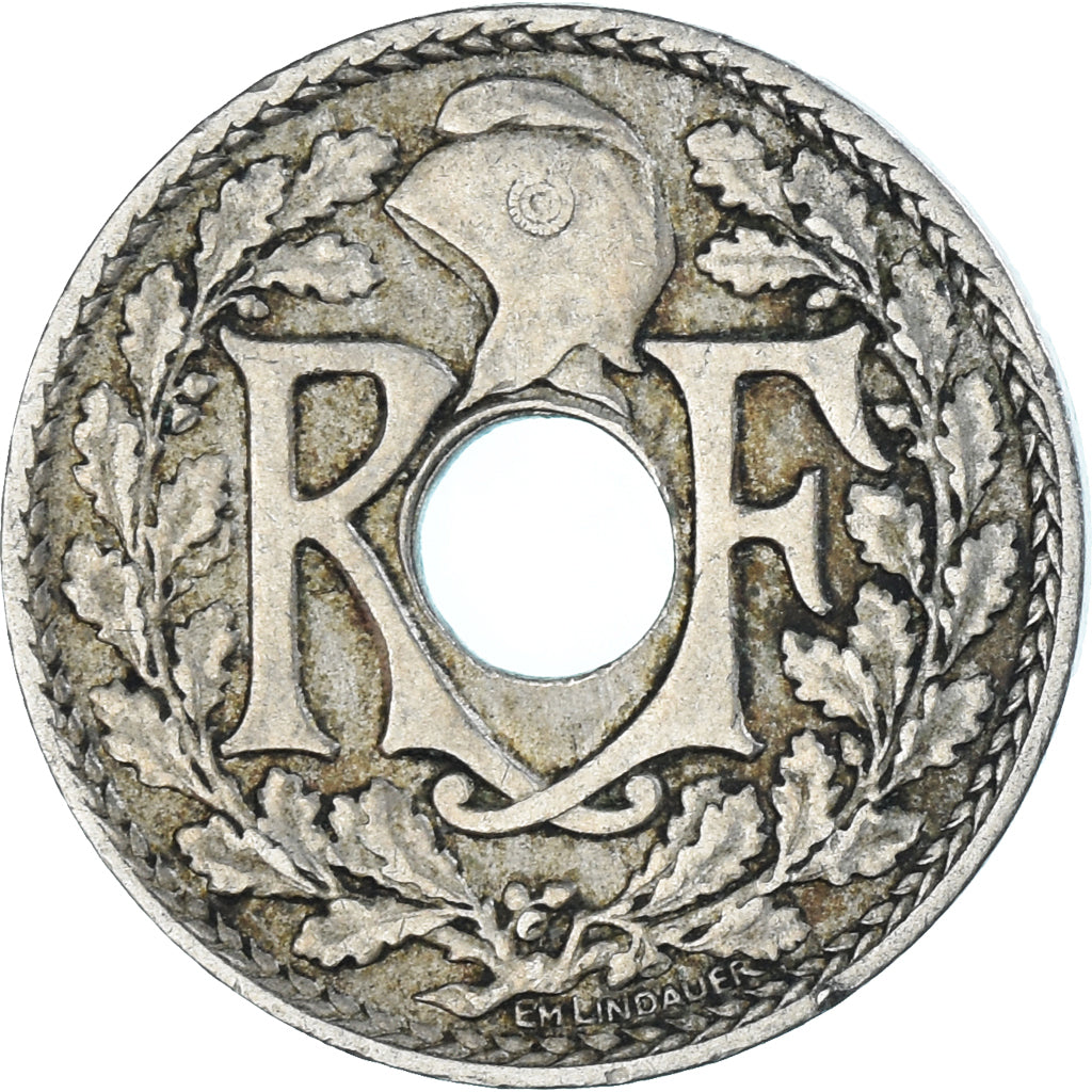 Coin, France, 10 Centimes, 1918
