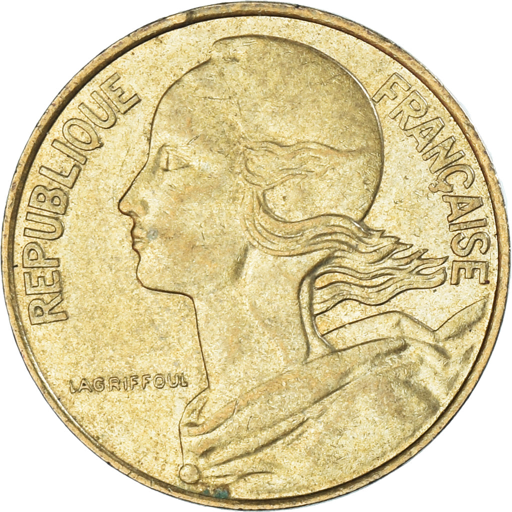 Coin, France, 10 Centimes, 1989