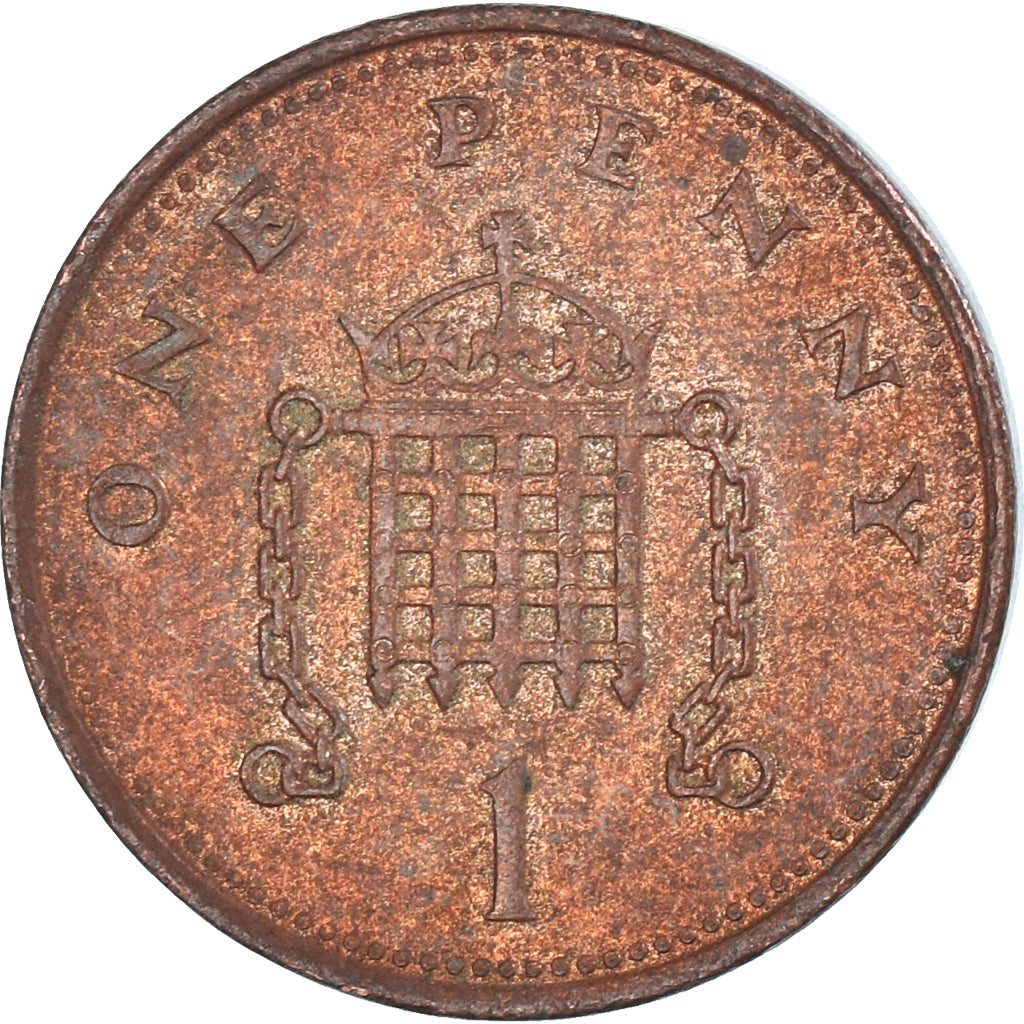 Moeda, Grã-Bretanha, Penny, 1993