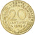Moneta, Francja, 20 Centimes, 1989