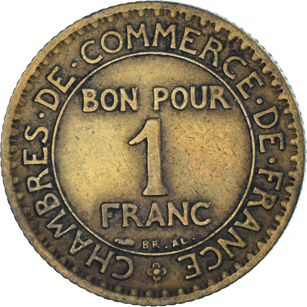 Munten, Frankrijk, Franc, 1922