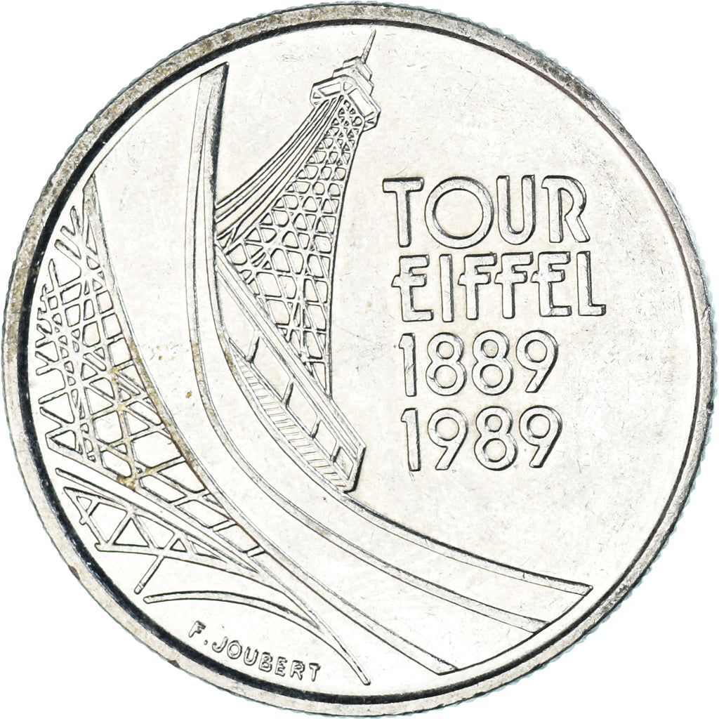 Moneda, Francia, 5 Francs, 1989