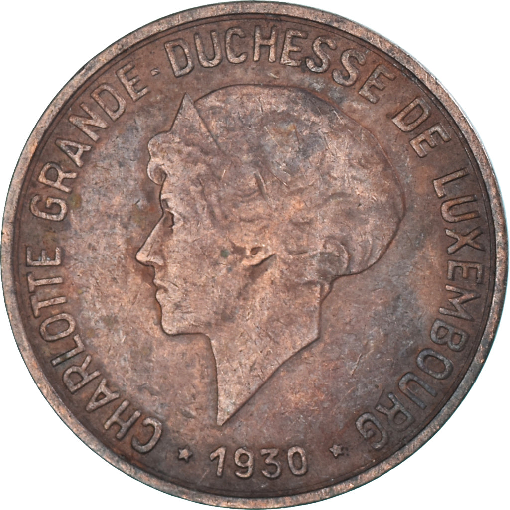 Coin, Luxembourg, 10 Centimes, 1930